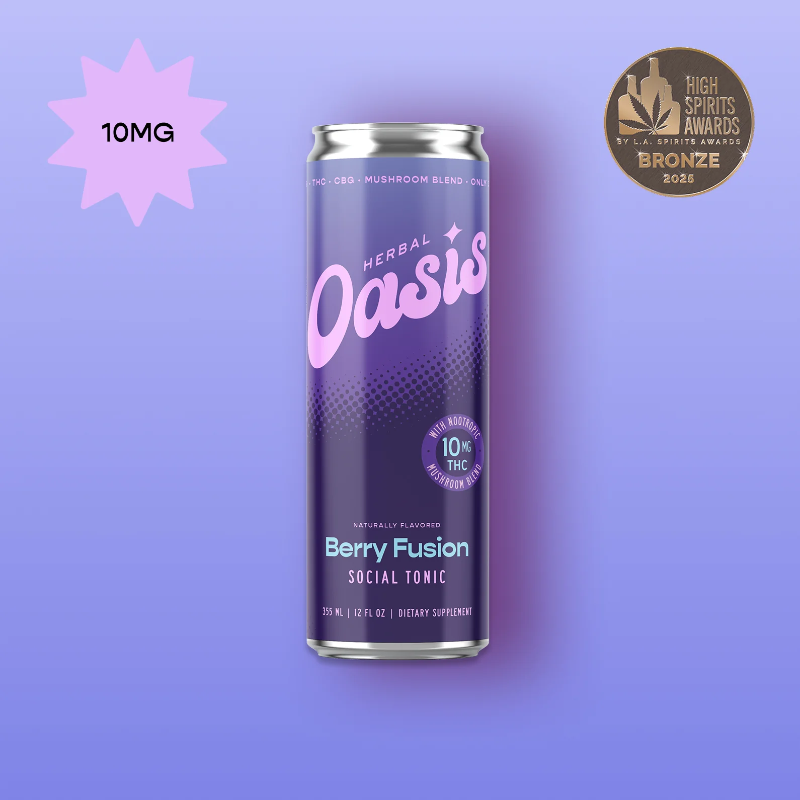 Shop THC Infused Drinks | Herbal Oasis